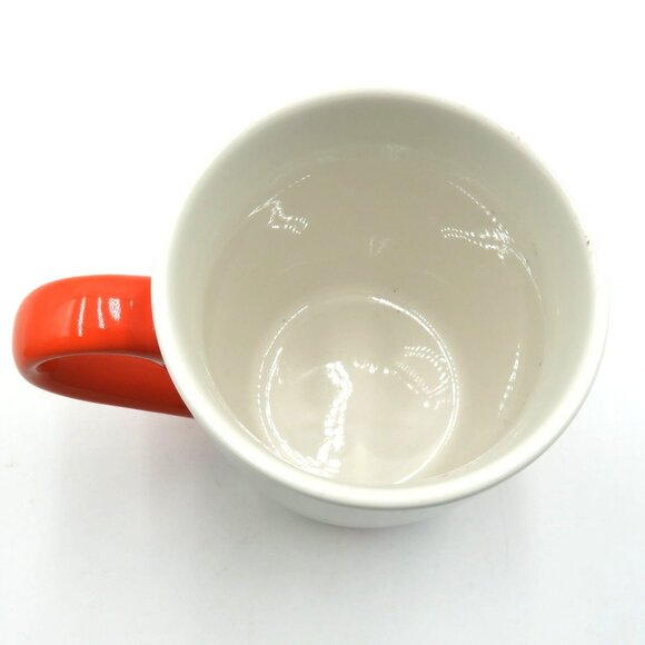 Starbucks Birthday 10 Oz Ceramic Mug Candle Design Orange Handle 2020 - Picture 5 of 6